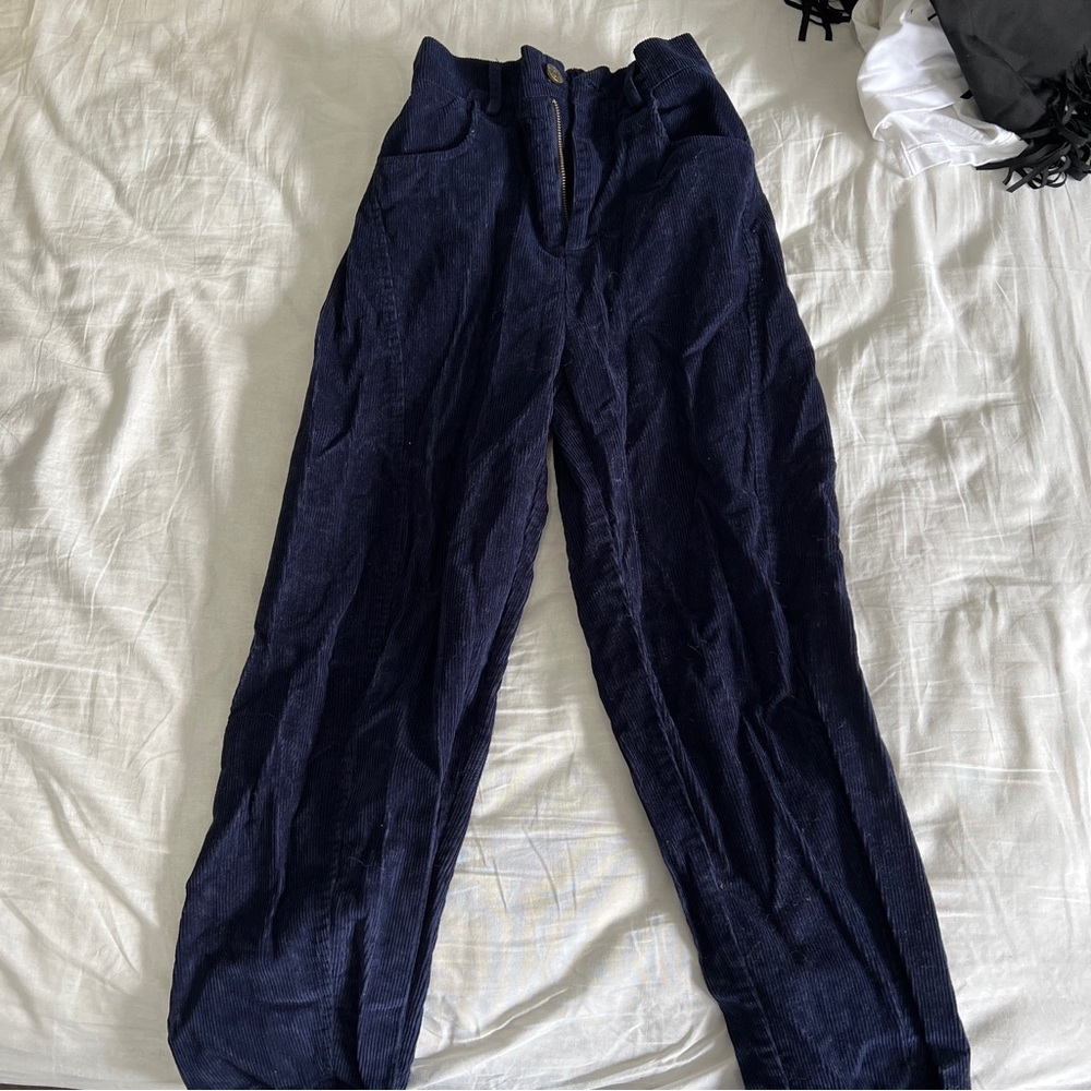 Vintage Corduroy navy pants